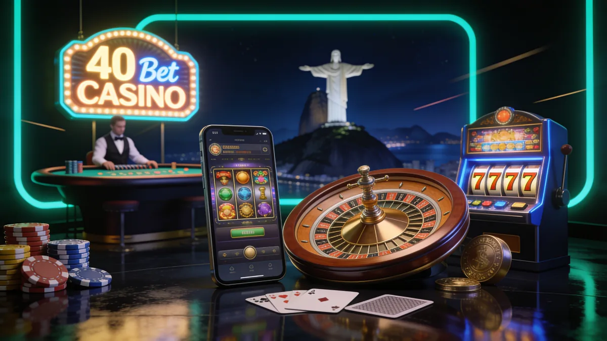 Jogos de Cassino na 40 Bet para jogadores no Brasil
